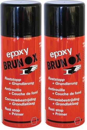 Brunox BEPOXYSPRAY400 Apprêt Époxy 400ml (Emballage de 2)